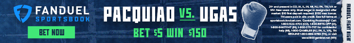 Pacquiao vs Ugas FanDuel Special Offer